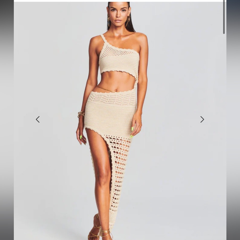 Retrofete Moretti Crochet Dress